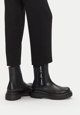 Versace Jeans Couture - Botki na jesień ze sklepu: eobuwie.pl w kategorii: Botki - zdjęcie WP-EBWP-9KUZS-09B_0000305600448