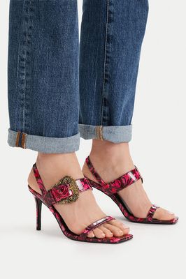 Sandały damskie na lato Versace Jeans Couture ze sklepu: eobuwie.pl w kategorii: Sandały damskie - zdjęcie WP-EBWP-9KUZS-09B_0000305600486