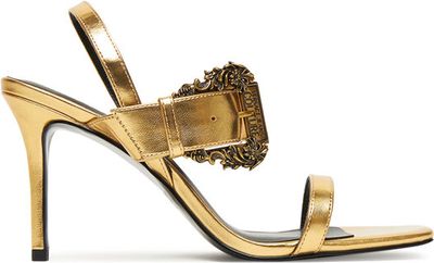 Sandały damskie na lato Versace Jeans Couture ze sklepu: eobuwie.pl w kategorii: Sandały damskie - zdjęcie WP-EBWP-9KUZS-09B_0000305600509