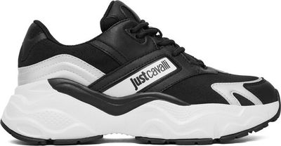 Buty sportowe damskie na wiosnę Just Cavalli ze sklepu: eobuwie.pl w kategorii: Buty sportowe damskie - zdjęcie WP-EBWP-9KUZS-09B_0000305600769