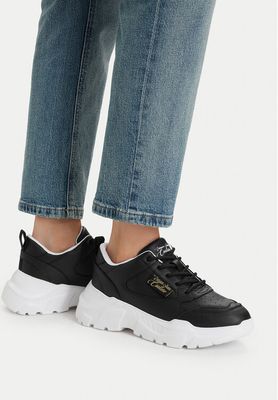 Buty sportowe damskie na wiosnę Versace Jeans Couture ze sklepu: eobuwie.pl w kategorii: Buty sportowe damskie - zdjęcie WP-EBWP-9KUZS-09B_0000305600882