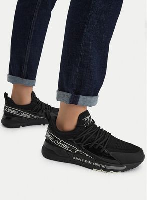 Buty sportowe damskie wiosenne Versace Jeans Couture ze sklepu: eobuwie.pl w kategorii: Buty sportowe damskie - zdjęcie WP-EBWP-9KUZS-09B_0000305600905
