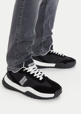 Buty sportowe męskie Versace Jeans Couture ze sklepu: eobuwie.pl w kategorii: Buty sportowe męskie - zdjęcie WP-EBWP-9KUZS-09B_0000305601094