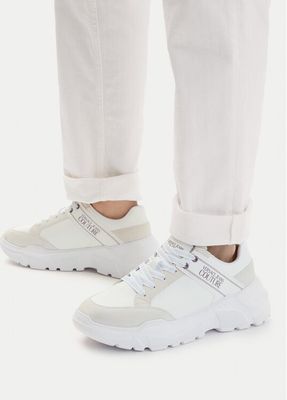 Buty sportowe męskie na wiosnę Versace Jeans Couture ze sklepu: eobuwie.pl w kategorii: Buty sportowe męskie - zdjęcie WP-EBWP-9KUZS-09B_0000305601124
