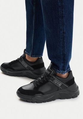 Buty sportowe męskie na jesień Versace Jeans Couture ze sklepu: eobuwie.pl w kategorii: Buty sportowe męskie - zdjęcie WP-EBWP-9KUZS-09B_0000305601131