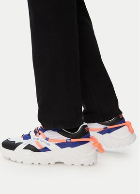 Buty sportowe męskie na wiosnę Versace Jeans Couture ze sklepu: eobuwie.pl w kategorii: Buty sportowe męskie - zdjęcie WP-EBWP-9KUZS-09B_0000305601148