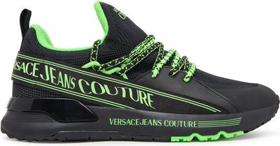 Versace Jeans Couture - Buty sportowe męskie jesienne ze sklepu: eobuwie.pl w kategorii: Buty sportowe męskie - zdjęcie WP-EBWP-9KUZS-09B_0000305601193
