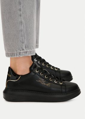 Buty sportowe damskie jesienne Karl Lagerfeld ze sklepu: eobuwie.pl w kategorii: Buty sportowe damskie - zdjęcie WP-EBWP-9KUZS-09B_0000305613875