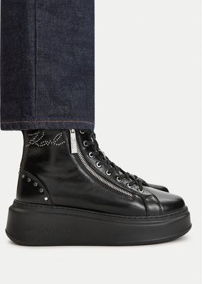 Buty sportowe damskie jesienne Karl Lagerfeld ze sklepu: eobuwie.pl w kategorii: Buty sportowe damskie - zdjęcie WP-EBWP-9KUZS-09B_0000305617286