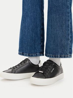 Buty sportowe damskie Calvin Klein ze sklepu: eobuwie.pl w kategorii: Buty sportowe damskie - zdjęcie WP-EBWP-9KUZS-09B_0000305621115