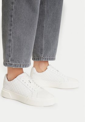 Buty sportowe damskie na wiosnę Calvin Klein ze sklepu: eobuwie.pl w kategorii: Buty sportowe damskie - zdjęcie WP-EBWP-9KUZS-09B_0000305621306