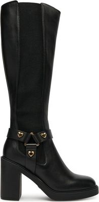 Kozaki damskie zimowe Love Moschino ze sklepu: eobuwie.pl w kategorii: Kozaki damskie - zdjęcie WP-EBWP-9KUZS-09B_0000305645289