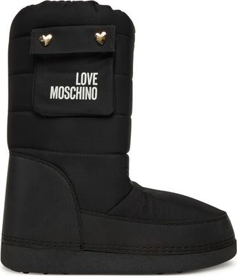 Śniegowce damskie na zimę Love Moschino ze sklepu: eobuwie.pl w kategorii: Śniegowce damskie - zdjęcie WP-EBWP-9KUZS-09B_0000305645418
