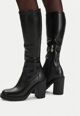 Love Moschino - Kozaki damskie na zimę ze sklepu: eobuwie.pl w kategorii: Kozaki damskie - zdjęcie WP-EBWP-9KUZS-09B_0000305651969