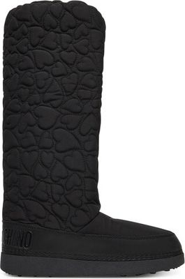 Śniegowce damskie na zimę Love Moschino ze sklepu: eobuwie.pl w kategorii: Śniegowce damskie - zdjęcie WP-EBWP-9KUZS-09B_0000305652027