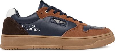 Buty sportowe męskie jesienne Aeronautica Militare ze sklepu: eobuwie.pl w kategorii: Buty sportowe męskie - zdjęcie WP-EBWP-9KUZS-09B_0000305684455