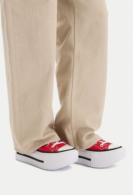 Trampki damskie na wiosnę Converse ze sklepu: eobuwie.pl w kategorii: Trampki damskie - zdjęcie WP-EBWP-9KUZS-09B_0000305693495