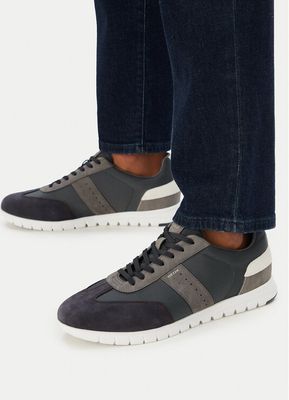 Buty sportowe męskie jesienne Geox ze sklepu: eobuwie.pl w kategorii: Buty sportowe męskie - zdjęcie WP-EBWP-9KUZS-09B_0000305707697