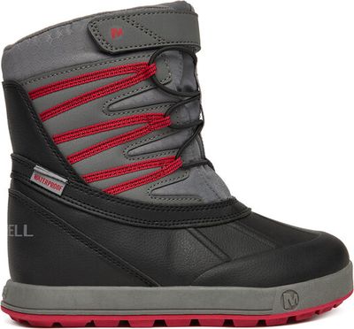 Buty zimowe dziecięce na zimę Merrell ze sklepu: eobuwie.pl w kategorii: Buty zimowe dziecięce - zdjęcie WP-EBWP-9KUZS-09B_0000305731906