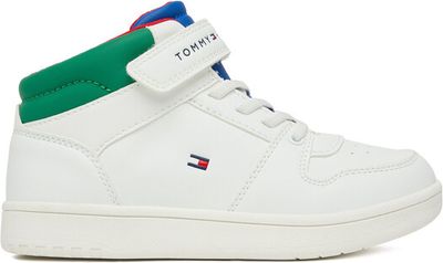 Buty sportowe dziecięce wiosenne Tommy Hilfiger ze sklepu: eobuwie.pl w kategorii: Buty sportowe dziecięce - zdjęcie WP-EBWP-9KUZS-09B_0000305738295