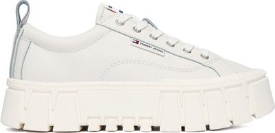 Tommy Jeans - Buty sportowe damskie wiosenne ze sklepu: eobuwie.pl w kategorii: Buty sportowe damskie - zdjęcie WP-EBWP-9KUZS-09B_0000305775948