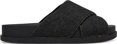 Klapki damskie na lato Tommy Jeans ze sklepu: eobuwie.pl w kategorii: Klapki damskie - zdjęcie WP-EBWP-9KUZS-09B_0000305775962