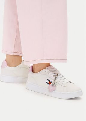 Buty sportowe damskie wiosenne Tommy Jeans ze sklepu: eobuwie.pl w kategorii: Buty sportowe damskie - zdjęcie WP-EBWP-9KUZS-09B_0000305776020