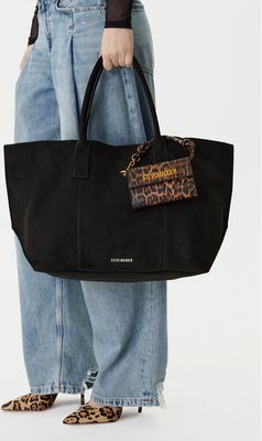 Shopper bag elegancka Steve Madden ze sklepu: eobuwie.pl w kategorii: Torby Shopper bag - zdjęcie WP-EBWP-9KUZS-09B_0000305776778