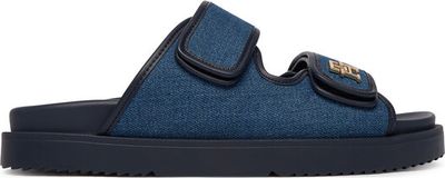 Klapki damskie na lato Tommy Hilfiger ze sklepu: eobuwie.pl w kategorii: Klapki damskie - zdjęcie WP-EBWP-9KUZS-09B_0000305778024