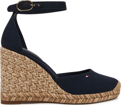 Espadryle damskie na lato Tommy Hilfiger ze sklepu: eobuwie.pl w kategorii: Espadryle damskie - zdjęcie WP-EBWP-9KUZS-09B_0000305778277