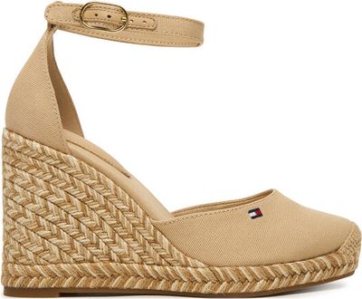 Espadryle damskie na lato Tommy Hilfiger ze sklepu: eobuwie.pl w kategorii: Espadryle damskie - zdjęcie WP-EBWP-9KUZS-09B_0000305778291