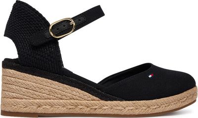 Tommy Hilfiger - Espadryle damskie letnie ze sklepu: eobuwie.pl w kategorii: Espadryle damskie - zdjęcie WP-EBWP-9KUZS-09B_0000305778345