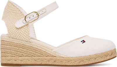Espadryle damskie na lato Tommy Hilfiger ze sklepu: eobuwie.pl w kategorii: Espadryle damskie - zdjęcie WP-EBWP-9KUZS-09B_0000305778390