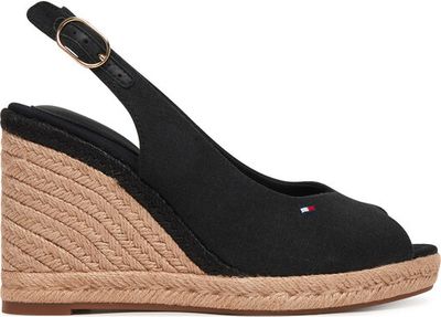 Tommy Hilfiger - Espadryle damskie na lato ze sklepu: eobuwie.pl w kategorii: Espadryle damskie - zdjęcie WP-EBWP-9KUZS-09B_0000305778604