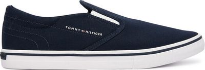 Trampki męskie jesienne Tommy Hilfiger ze sklepu: eobuwie.pl w kategorii: Trampki męskie - zdjęcie WP-EBWP-9KUZS-09B_0000305779052