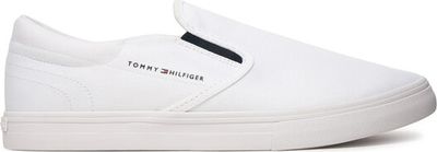 Trampki męskie na wiosnę Tommy Hilfiger ze sklepu: eobuwie.pl w kategorii: Trampki męskie - zdjęcie WP-EBWP-9KUZS-09B_0000305779106