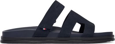 Klapki męskie na lato Tommy Hilfiger ze sklepu: eobuwie.pl w kategorii: Klapki męskie - zdjęcie WP-EBWP-9KUZS-09B_0000305779182