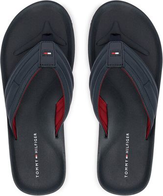 Klapki męskie letnie Tommy Hilfiger ze sklepu: eobuwie.pl w kategorii: Klapki męskie - zdjęcie WP-EBWP-9KUZS-09B_0000305779410