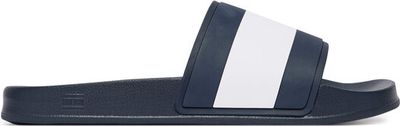 Klapki męskie na lato Tommy Hilfiger ze sklepu: eobuwie.pl w kategorii: Klapki męskie - zdjęcie WP-EBWP-9KUZS-09B_0000305779434