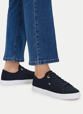 Buty sportowe damskie na wiosnę Tommy Hilfiger ze sklepu: eobuwie.pl w kategorii: Buty sportowe damskie - zdjęcie WP-EBWP-9KUZS-09B_0000305780348