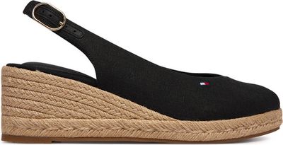 Tommy Hilfiger - Espadryle damskie letnie ze sklepu: eobuwie.pl w kategorii: Espadryle damskie - zdjęcie WP-EBWP-9KUZS-09B_0000305780676