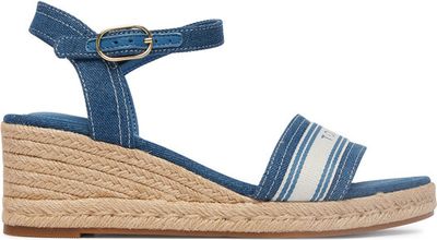 Tommy Hilfiger - Espadryle damskie na lato ze sklepu: eobuwie.pl w kategorii: Espadryle damskie - zdjęcie WP-EBWP-9KUZS-09B_0000305780751