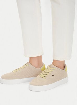 Buty sportowe damskie na wiosnę Tommy Hilfiger ze sklepu: eobuwie.pl w kategorii: Buty sportowe damskie - zdjęcie WP-EBWP-9KUZS-09B_0000305780836