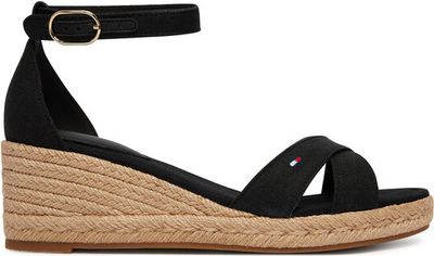 Tommy Hilfiger - Espadryle damskie na lato ze sklepu: eobuwie.pl w kategorii: Espadryle damskie - zdjęcie WP-EBWP-9KUZS-09B_0000305780867