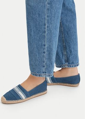 Espadryle damskie na lato Tommy Hilfiger ze sklepu: eobuwie.pl w kategorii: Espadryle damskie - zdjęcie WP-EBWP-9KUZS-09B_0000305780904