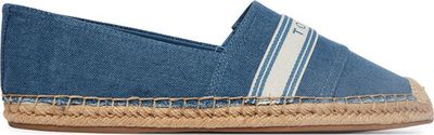 Espadryle damskie na lato Tommy Hilfiger ze sklepu: eobuwie.pl w kategorii: Espadryle damskie - zdjęcie WP-EBWP-9KUZS-09B_0000305780904