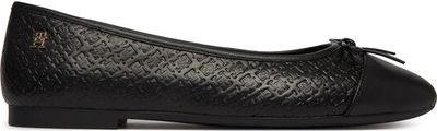 Balerinki na wiosnę Tommy Hilfiger ze sklepu: eobuwie.pl w kategorii: Balerinki - zdjęcie WP-EBWP-9KUZS-09B_0000305781116