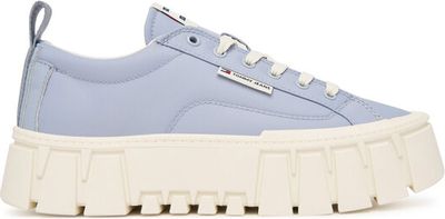 Buty sportowe damskie na wiosnę Tommy Jeans ze sklepu: eobuwie.pl w kategorii: Buty sportowe damskie - zdjęcie WP-EBWP-9KUZS-09B_0000305782236