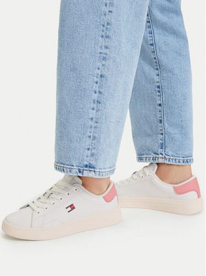 Tommy Jeans - Buty sportowe damskie na wiosnę ze sklepu: eobuwie.pl w kategorii: Buty sportowe damskie - zdjęcie WP-EBWP-9KUZS-09B_0000305782373