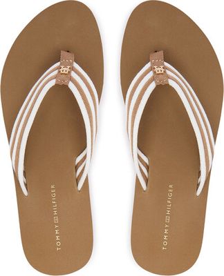 Klapki damskie na lato Tommy Hilfiger ze sklepu: eobuwie.pl w kategorii: Klapki damskie - zdjęcie WP-EBWP-9KUZS-09B_0000305782779